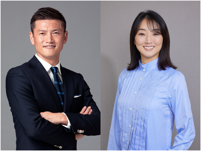 播戸竜二氏と岩崎恭子氏